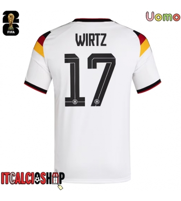 Germania Florian Wirtz #17 Prima Maglia Mondiali 2026 Manica Corta